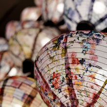 Load image into Gallery viewer, Japanese CHOCHIN Paper Lantern Ornament Flower H34cm W30cm No Light Bulb