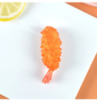 Load image into Gallery viewer, Japanese Food Sample 4 Pieces Set Key Holder Accessories Crab Shrimp Tempura