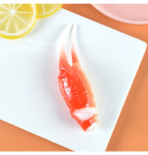 Load image into Gallery viewer, Japanese Food Sample 4 Pieces Set Key Holder Accessories Crab Shrimp Tempura
